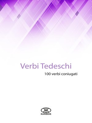 cover image of Verbi tedeschi (100 verbi coniugati)